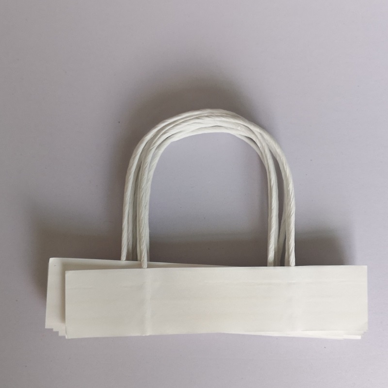 Free Samples in Various Colors and Sizes of Twisted Paper Handles for Takeout Paper Bags