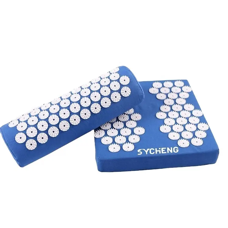 Phòng tập thể dục Yoga Massager châm cứu Mat acupressure mat với Bộ gối