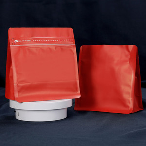 Bolsas de Café de Alta Calidad de 125g, 250g, 500g, 1000g, con Fondo Plano, Negras, de Grado Alimenticio, con Válvula y Cierre, en Stock, 100 Unidades - Product Image 3