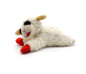 Juguete de Peluche con Sonido de Cordero Multipet, Adorable para Abrazar, Masticar y Jugar, Juguete de Peluche para Mascotas - Product Image 6