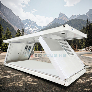 Lusso 2-4 camere da letto casa contenitore a due piani espandibile Mobile modulare prefabbricato contenitore 20ft 40ft spedizione pieghevole casa - Product Image 1