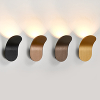 Lámpara Led de pared nórdica para dormitorio, decoración moderna para fondo de sala de estar, luces de pared para pasillo, Hotel, escalera