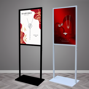 Металлический напольный выставочный стенд, рекламный стенд для торгового центра - Product Image 3