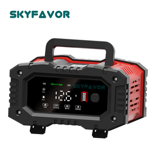 <span class=keywords><strong>Chargeur</strong></span> de batterie de voiture automatique 12V 24V pour batteries au plomb avec affichage pour véhicules électriques et batteries de moto - Meilleure vente - Product Image 3