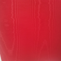 Offre Spéciale Tissu Bengaline 100% Polyester de Poids Moyen Matelassé Effet Soie Moiré Gaufré pour Robe de Cérémonie et Manteau de Costume pour Filles