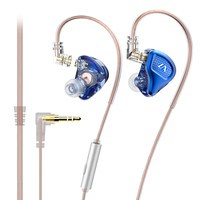Écouteurs intra-auriculaires filaires LM2 avec transducteur dynamique de 10 mm, diaphragme en titane, son HiFi, et câble remplaçable