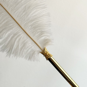 <span class=keywords><strong>Plume</strong></span> d'autruche naturelle antique <span class=keywords><strong>vintage</strong></span> pour <span class=keywords><strong>stylo</strong></span> - Product Image 5