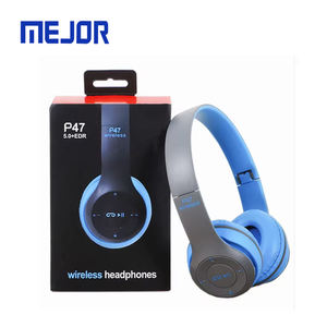 ヘッドマウントイヤホンプラス大きな音楽ゲームスピーカー2ヘッドフォンP47ファクトリーワイヤレスヘッドセット - Product Image 2