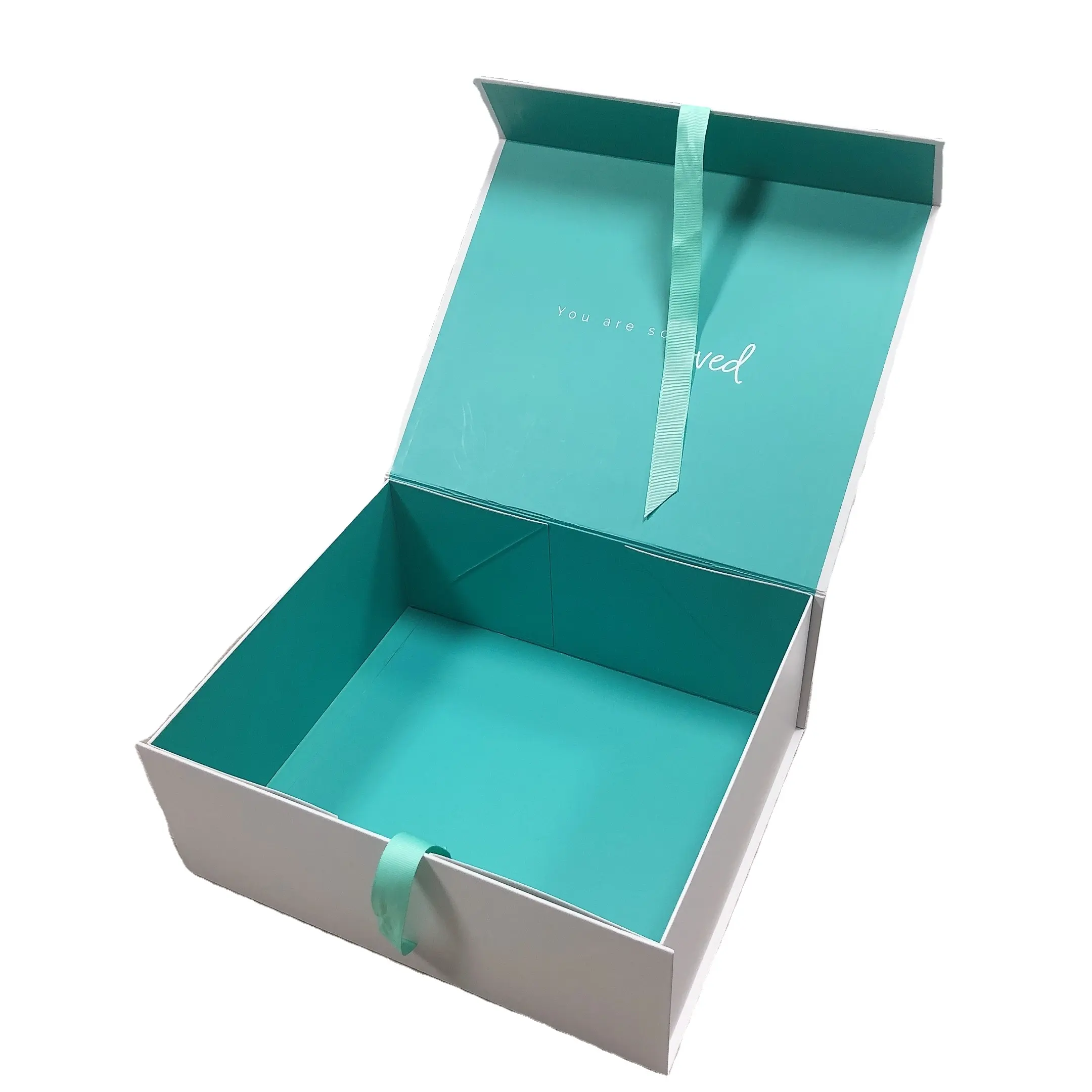 HENGXING Custom Luxury Wedding Favor Candy Packaging Box Gift Favour Paper Boxes With Ribbon For Guests