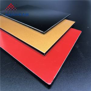 แผ่นอลูมิเนียมคอมโพสิต Alucobond ขนาด 1220x2440/1500x3050 มม. หนา 3 มม./4 มม./5 มม. สีส้ม ทนการกัดกร่อนสูง ซีรีส์ 2000 สำหรับงานตกแต่งผนัง - Product Image 5