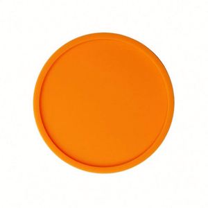 Factory Hot Selling Customation Soft Silicone Round Rubber <b>Coaster</b> for <b>Beer</b> Water Cup - Product Image 1