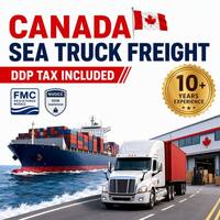 Logística Rápida DDP Express, Agente de Carga Marítima y Aérea LCL, Servicio de Transporte de Carga de China a Canadá