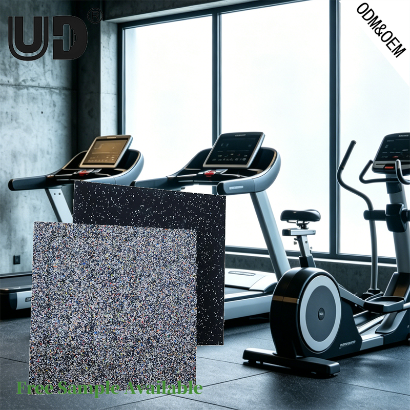 High Quality Durable Recycled Gym Rubber