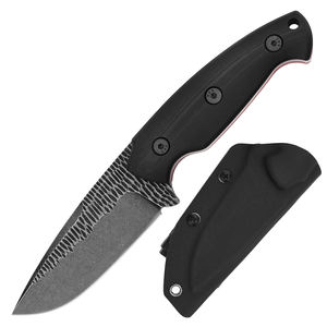 Yangjiang Fabriek <span class=keywords><strong>1095</strong></span> Koolstofstaal Jachtmessen G10 Handvat Zwarte Outdoor Vast Mes Wandelmessen - Product Image 1