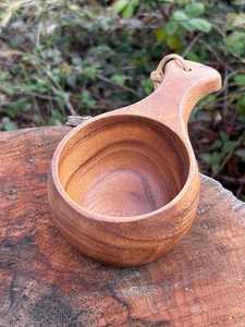 Taza de Té de Madera Ecológica Hecha a Mano, Taza Natural Sostenible de Primera Calidad, Ideal para Bebidas Orgánicas en el Hogar - Product Image 2