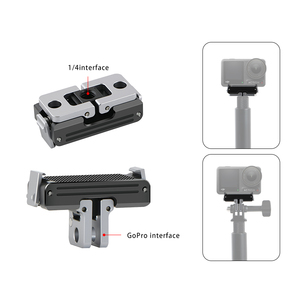 Convient pour <span class=keywords><strong>DJI</strong></span> Osmo360 Adaptateur magnétique pour caméra de sport Base d'interface <span class=keywords><strong>DJI</strong></span> Action45pro à dégagement rapide - Product Image 2