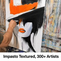 Peintures murales abstraites géométriques modernes cubistes de femmes, sur toile acrylique, faites à la main, pour la décoration du salon
