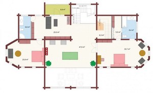 Casa de Madera de Diseño Europeo, Estilo <span class=keywords><strong>Castillo</strong></span>, Estructura de Madera Prefabricada, Cabaña de Madera, Hotel, Villa, Taller - Product Image 3