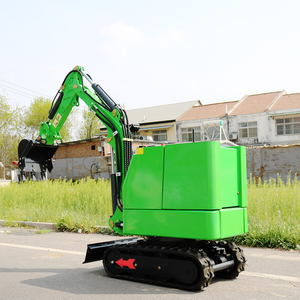 CE認証取得済み 660kg リモコン式 72Vリチウム電池搭載 ミニ電動クローラー掘削機 農業用 - Product Image 4