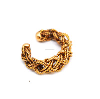 Bijoux alliage de cuivre en laiton bijoux en gros fil anneaux boucle d'oreille vvs diamant chaîne cadeau boîte dropshipping de mode bijoux bracelet