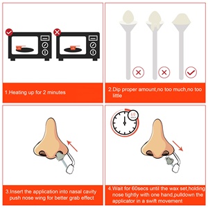 Lifestance <span class=keywords><strong>Amazon</strong></span> Vente Chaude <span class=keywords><strong>cire</strong></span> haricots nez kit de <span class=keywords><strong>cire</strong></span> pour la vente en gros - Product Image 5
