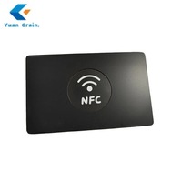 Hochwertige 13,56MHz RFID T5577 Mini-Tag NFC Metallkarte DCR01 Modell CMYK-Druck für Hotelgebrauch Wasserdicht & Anpassbar