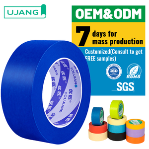 Cinta de Papel Crepé de Enmascarar UJANG, Rollo Jumbo, Resistente a los Rayos UV, para Pintar, Etiquetar, Manualidades, Decoración - Product Image 6