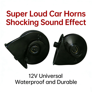 Klaxon d'avertissement électrique pour <span class=keywords><strong>voiture</strong></span> E65 E66, <span class=keywords><strong>son</strong></span> grave, en ABS, conception woofer, référence OE 61337245422 - Product Image 4