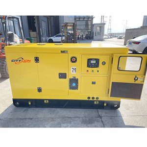 Générateur triphasé silencieux avec une puissance de 12 kW à 40 kW, cadre ouvert, démarrage à distance, fréquence 60 Hz, options 240 V et 480 V, GFS-I28 15 kVA 20 kVA - Product Image 5