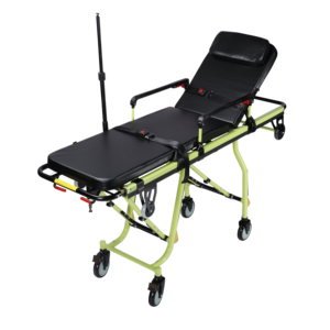 EVERISE WSX-A8 Camilla de Ambulancia Manual Plegable de Posición Baja, Capacidad de Carga de 200 kg, Alta Calidad, Certificación CE - Product Image 2