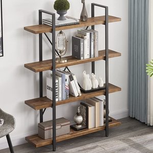 Bằng Gỗ Gia Đình Nhà Máy Giá Rẻ Hiện Đại Đơn Giản Tùy Chỉnh PVC Gỗ Nhà Văn Phòng Nhỏ Tủ Sách Kệ Sách - Product Image 2