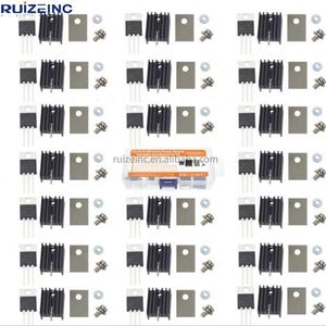 Kit d'isolation de 20 pièces Irfz44n à 220 joint d'isolation de <span class=keywords><strong>radiateur</strong></span> en caoutchouc et silicone 49 A55v3 Pin - Product Image 2
