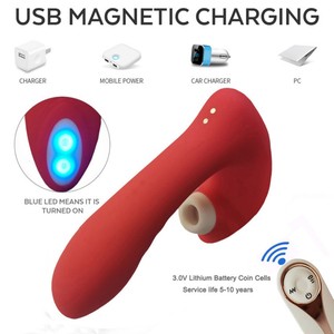 Juguetes Sexuales de Silicona para Adultos, Masajeador Vibrador con Succión, Masturbador Femenino, Huevos Vibradores, Estimulación del Punto G, Vibradores para Mujeres - Product Image 5