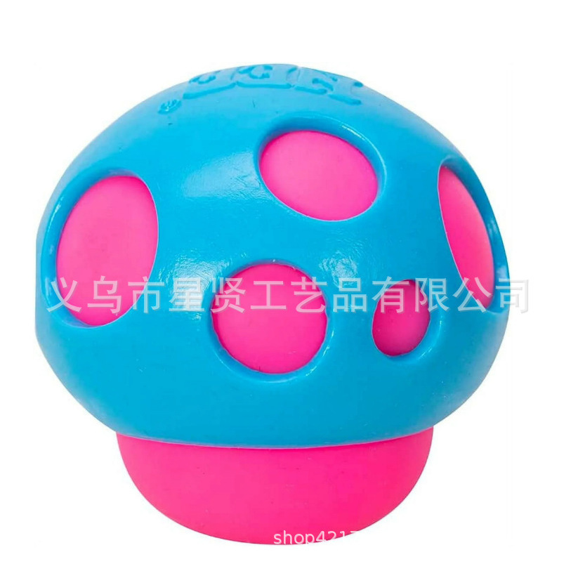 เห็ด [สีฟ้าและสีชมพู]