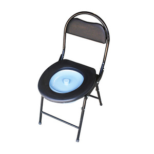 Guangxin Portable <b>Folding</b> <b>Commode</b> Chair For Elderly And Pregnant Women High Back Support Toilet Chair - Product Image 1