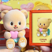 Butterbear Sweet Life Series Boîte aveugle Poupée Jouets Action Figure Butterbear Flocage Figurines Cadeaux de bureau pour enfants Filles