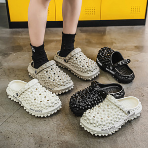 Nouvelles sandales d'été style <span class=keywords><strong>Crocs</strong></span> Durian pour hommes – Tongs de plage tendance, légères et respirantes en EVA, à enfiler - Product Image 5
