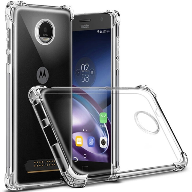 Moto G Pure Shockproof Case for Motorola Moto G Stylus Power Play G31 G30 G50 G60 G100 Z Play Z3 Z4 Cover Transparent Phone Case