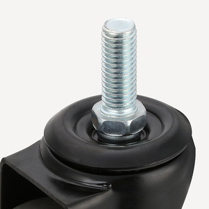 2 Inch Gold Diamond Tpr Screw Caster Swivel Wheel For Furniture Industrial Use - Product Image 1