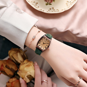 Women's <strong>Retro</strong> Brown Quartz Wristwatch Vintage Leather Bracelet Alloy Sport Business Styles Quality Ladies' Fashion <strong>Clock</strong> (WA047) - Product Image 4