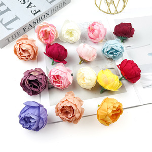 Fleur artificielle de pivoine en soie classique faite à la main de haute qualité, <span class=keywords><strong>toucher</strong></span> <span class=keywords><strong>naturel</strong></span>, imperméable, durable, prix de gros usine, pour la remise des diplômes - Product Image 3