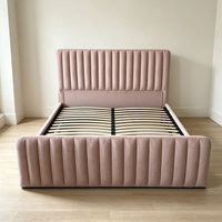 Italienischer Stil Schlafzimmermöbel Modernes Luxuriöses Queen-Size Polsterbett