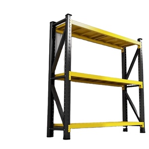 Estante de almacenamiento para uso doméstico, estantería multinivel de pie para balcón, estantería tipo almacén, estantería de almacenamiento de alta resistencia con estructura de hierro. - Product Image 1