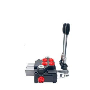 Válvula de Control Direccional Monobloque Hidráulica Manual Huamao DCV40 de 40 Litros/min y 2 Bobinas, Distribuidor Hidráulico de 15 kg - Product Image 6
