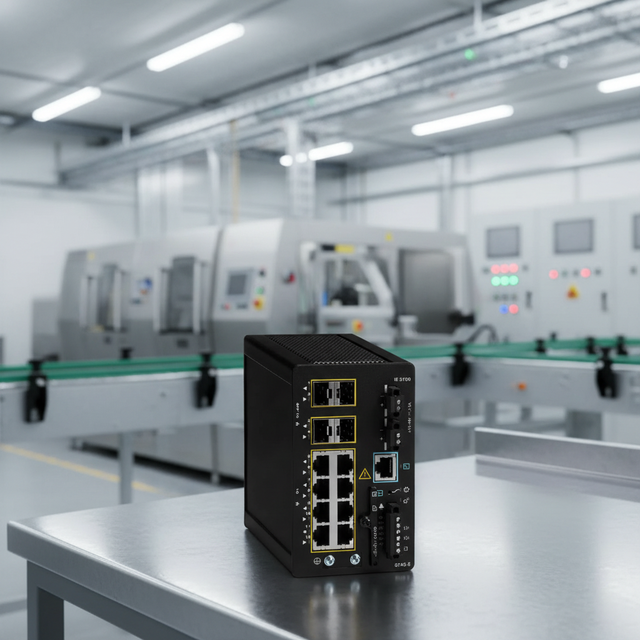IE-3100-8T4S-E Original New CISCOS Industrial Switch IE3100 W/8GE Copper, 4GE SFP,Fixed Sys,Network Essentials.