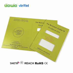 UIOWIO Custom Paper Tax <strong>Folders</strong> 9 X 12 Inch Large Windows Tax Return <strong>Folders</strong> For Accountants Business Office Supply - Product Image 1
