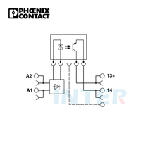 2966634 PLC-OSC/24DC/ 2 24v relais électrique relais mince à semi-conducteurs