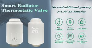 Válvula de Radiador Motorizada de Tres Vías Telin TL-20-WIFI con Cierre Automático de Agua Inteligente - Product Image 5