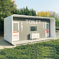 Toilettes mobiles portables certifiées CE, utilisées sur les chantiers de construction, anti-fuite, désodorisantes, faciles à déplacer, sanitaires extérieures