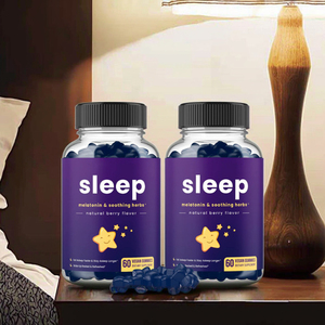 OEM Mélatonine pour le sommeil aromatisée aux baies naturelles Herbes apaisantes Vitamines pour adultes Forme galbée - Product Image 2